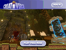 Tablet Screenshot of creativersegame.com